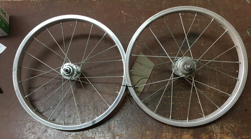 Pair wheels bicycle - 16, child