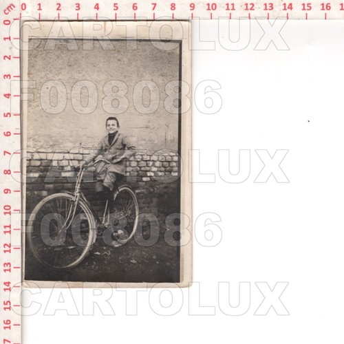 F8086 cycling photo postcard - f8086,
