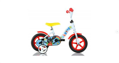 Bing white red bike - red, with